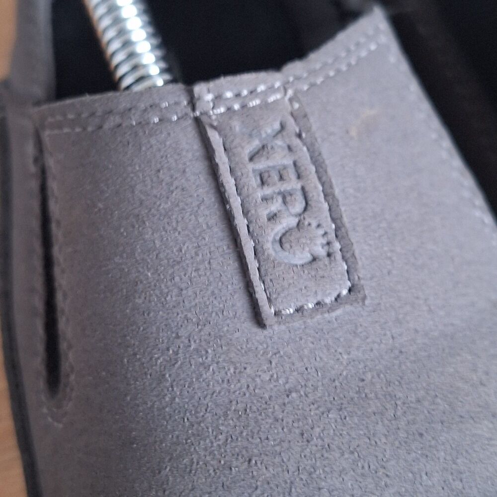 Xero Shoes Sunrise Loafers Men 7.5 Gray Canvas Slip On Minimalist Barefoot - Picture 9 of 13